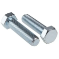 Болт шестигранный с полной резьбой DIN 933 класс прочности 12.9 оцинкованная сталь